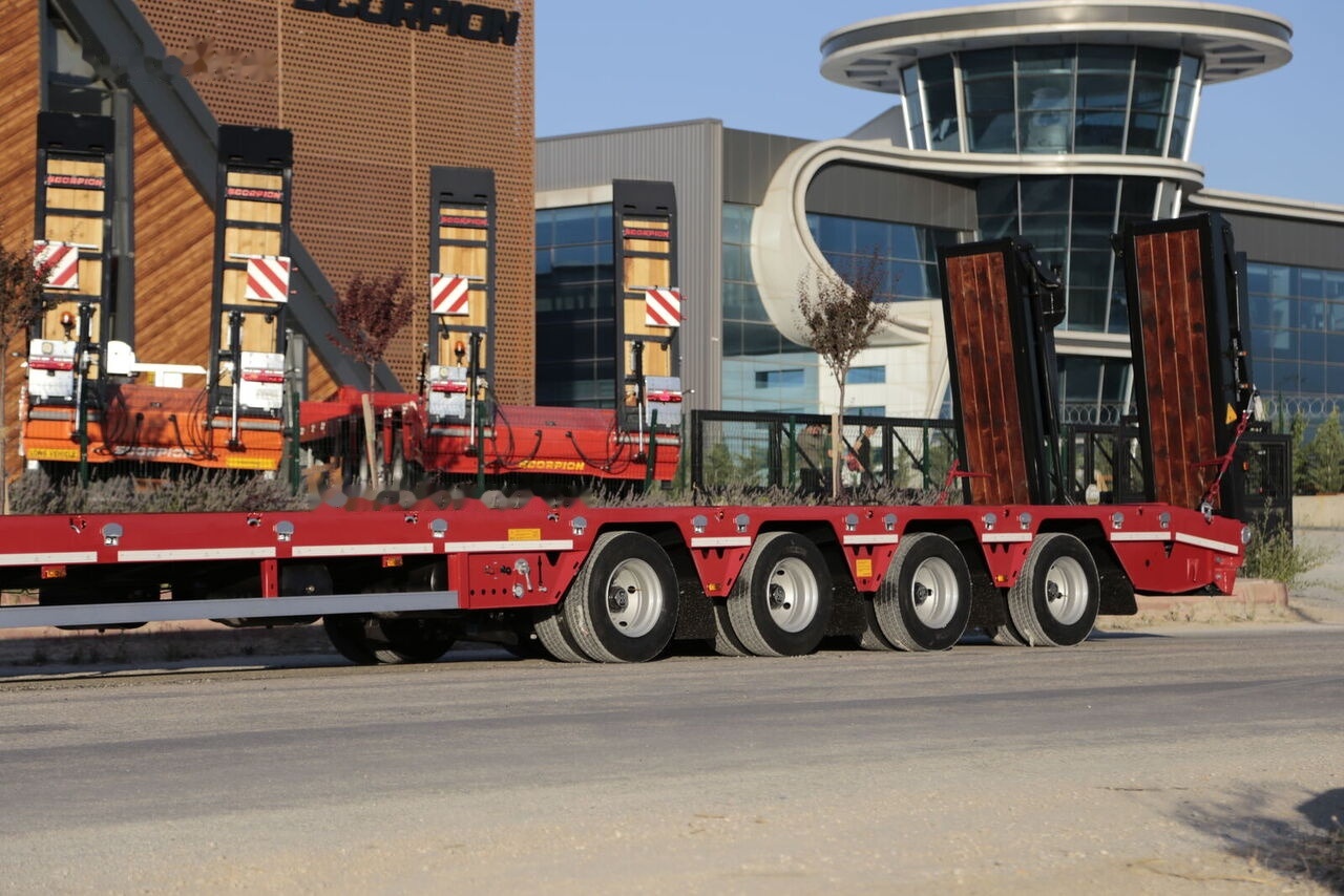 Scorpion Trailer 2024 NEW 4 AXLE (MANUFACTURER COMPANY) - Žemo profilio platforma puspriekabė: foto 4 Scorpion Trailer 2024 NEW 4 AXLE (MANUFACTURER COMPANY) - Žemo profilio platforma puspriekabė: foto 4
