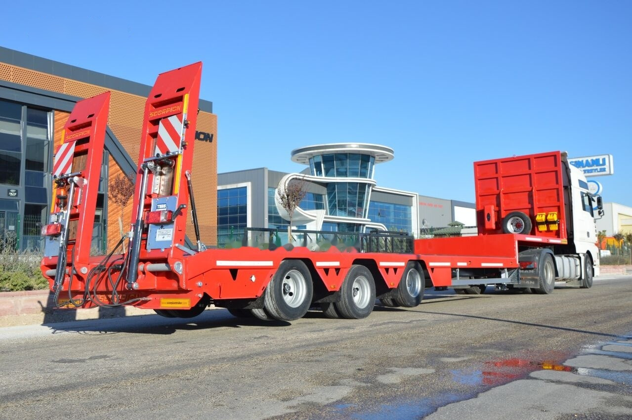 Nauja Žemo profilio platforma puspriekabė Scorpion Trailer SCORPION TRAILER NEW 3 AXLE LWOBED SEMI TRAILER (MANUFACTURER COMPANY): foto 18