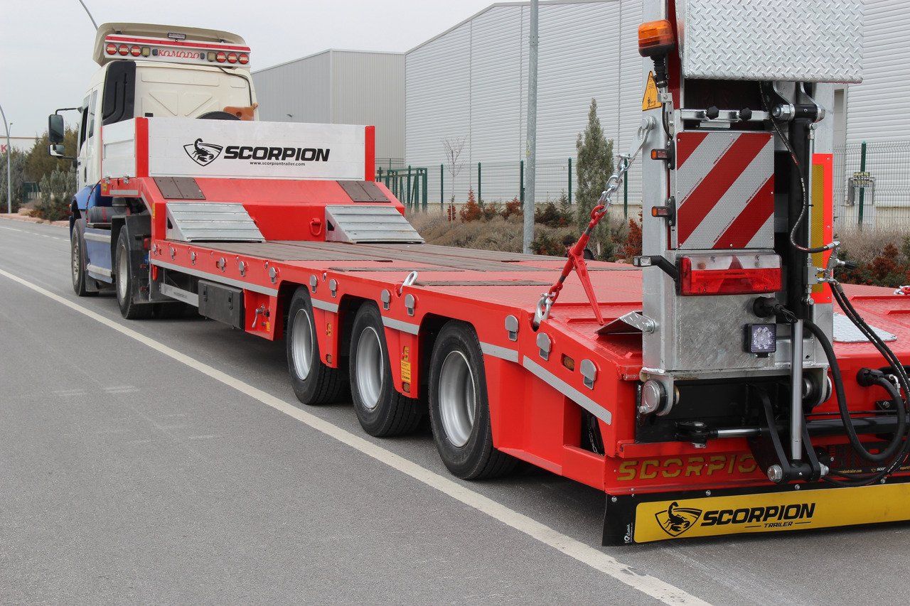 Nauja Žemo profilio platforma puspriekabė Scorpion Trailer SCORPION TRAILER NEW 3 AXLE LWOBED SEMI TRAILER (MANUFACTURER COMPANY): foto 7