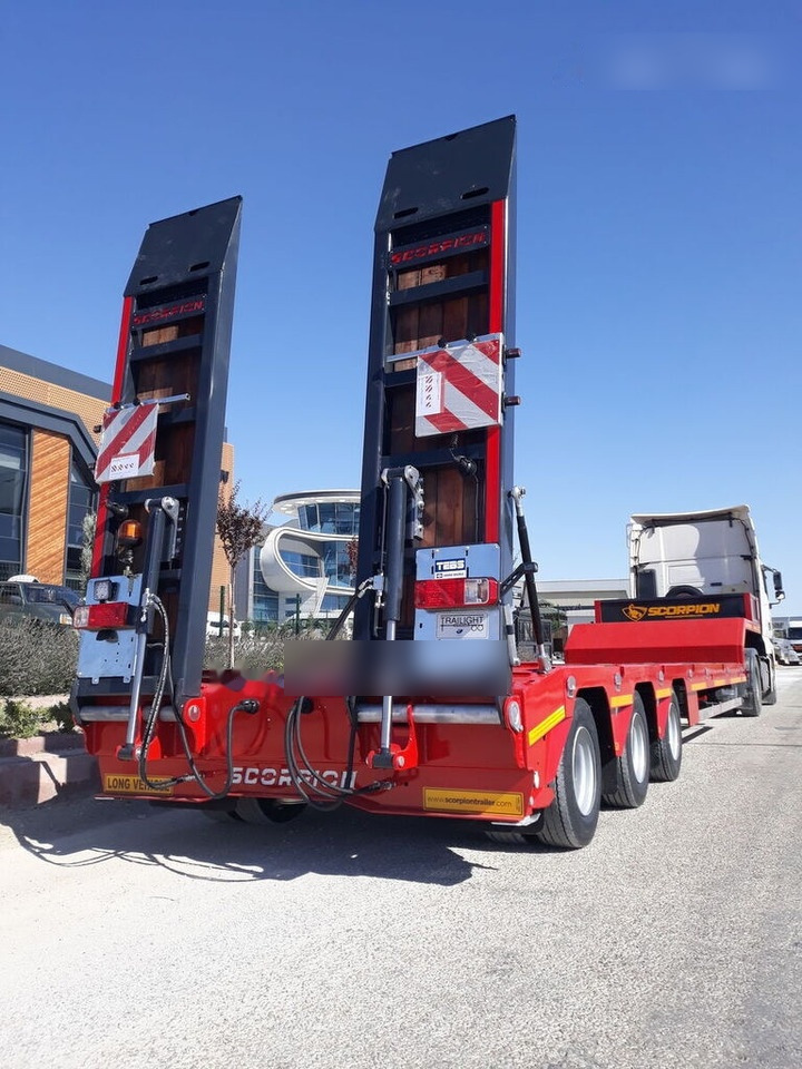 Nauja Žemo profilio platforma puspriekabė Scorpion Trailer SCORPION TRAILER NEW 3 AXLE LWOBED SEMI TRAILER (MANUFACTURER COMPANY): foto 13