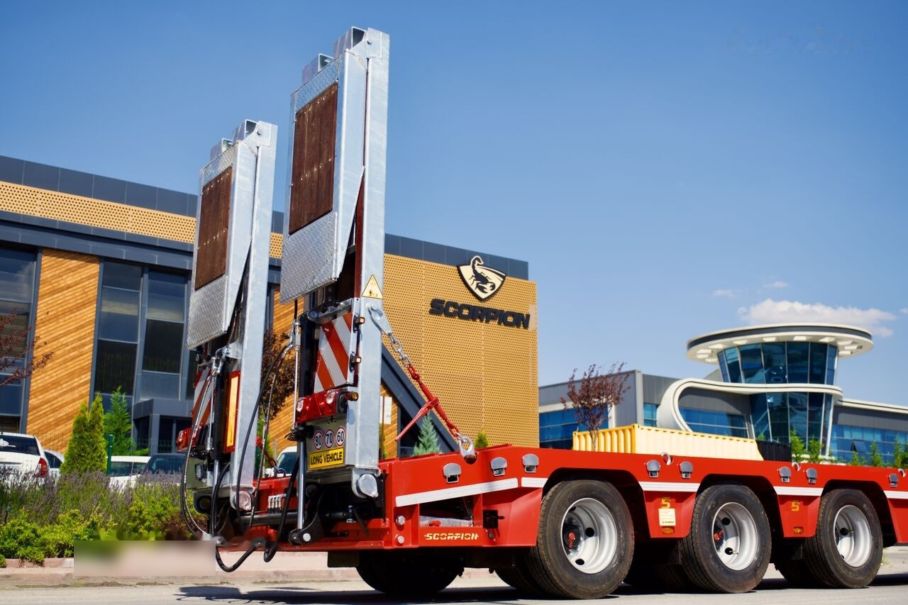 Nauja Žemo profilio platforma puspriekabė Scorpion Trailer SCORPION TRAILER NEW 3 AXLE LWOBED SEMI TRAILER (MANUFACTURER COMPANY): foto 10