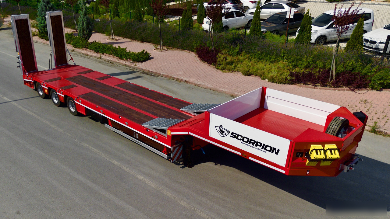 Scorpion Trailer SCORPION TRAILER NEW 3 AXLE LWOBED SEMI TRAILER (MANUFACTURER COMPANY) - Žemo profilio platforma puspriekabė: foto 4 Scorpion Trailer SCORPION TRAILER NEW 3 AXLE LWOBED SEMI TRAILER (MANUFACTURER COMPANY) - Žemo profilio platforma puspriekabė: foto 4