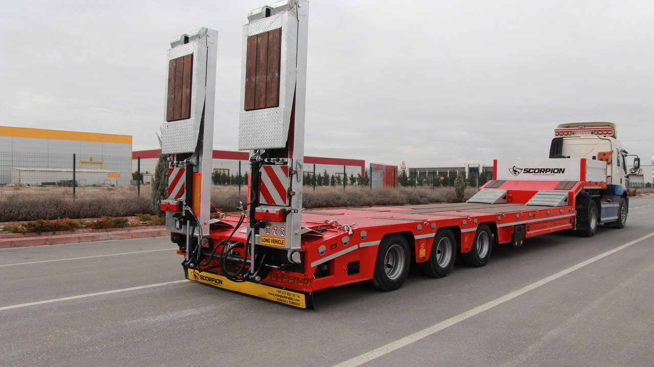 Nauja Žemo profilio platforma puspriekabė Scorpion Trailer SCORPION TRAILER NEW 3 AXLE LWOBED SEMI TRAILER (MANUFACTURER COMPANY): foto 6