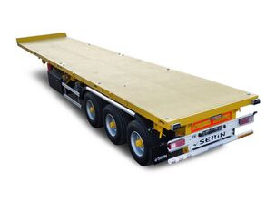 SERIN Flat-Bed Semitrailer - Platforminė/ Bortinė puspriekabė: foto 1 SERIN Flat-Bed Semitrailer - Platforminė/ Bortinė puspriekabė: foto 1