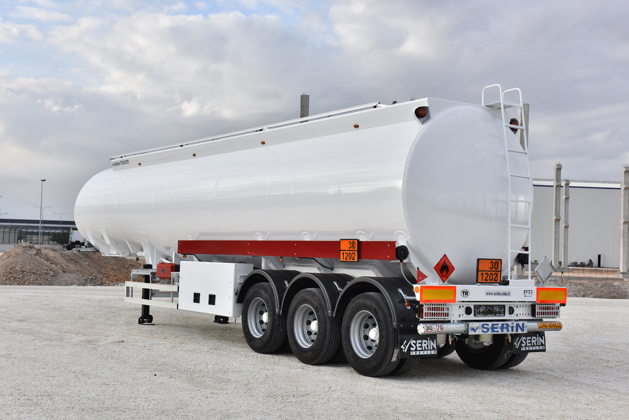 SERIN Fuel Oil Aluminium Tanker - Puspriekabė cisterna: foto 1 SERIN Fuel Oil Aluminium Tanker - Puspriekabė cisterna: foto 1