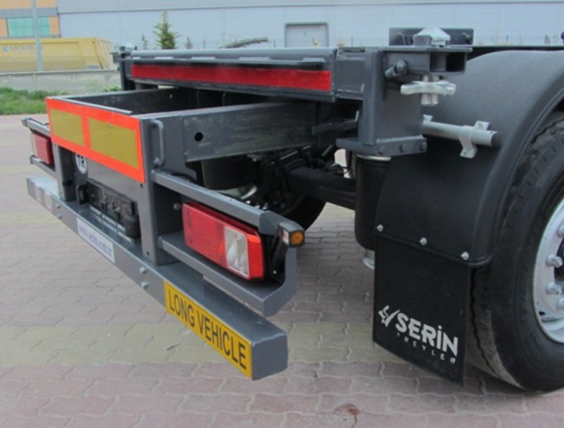 SERIN Telescopik Container Carrier Semi Trailer 1x20'/2x20'/1x30'/1x40'/1x45' - Konteineris-vežimus/ Sukeisti kūną puspriekabė: foto 5 SERIN Telescopik Container Carrier Semi Trailer 1x20'/2x20'/1x30'/1x40'/1x45' - Konteineris-vežimus/ Sukeisti kūną puspriekabė: foto 5