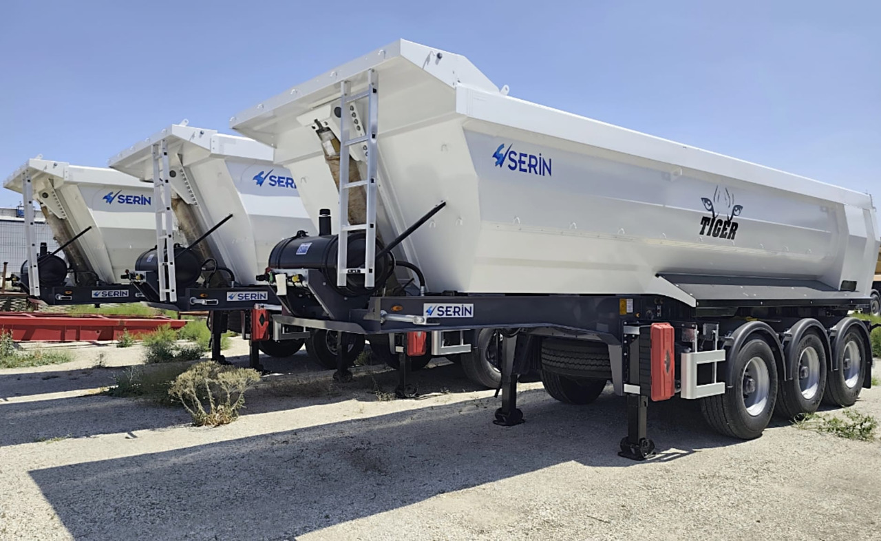 SERIN Tiger HARDOX 28 m³ Tipper Semi-Trailer - Savivartis puspriekabė: foto 2 SERIN Tiger HARDOX 28 m³ Tipper Semi-Trailer - Savivartis puspriekabė: foto 2