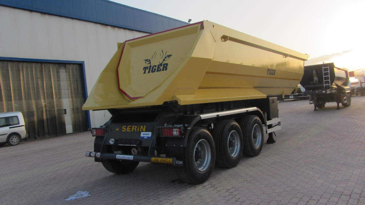 SERIN Tiger Hardox Tipper Semi Trailer 20 m³/24 m³ /28 m³ - Savivartis puspriekabė: foto 2 SERIN Tiger Hardox Tipper Semi Trailer 20 m³/24 m³ /28 m³ - Savivartis puspriekabė: foto 2