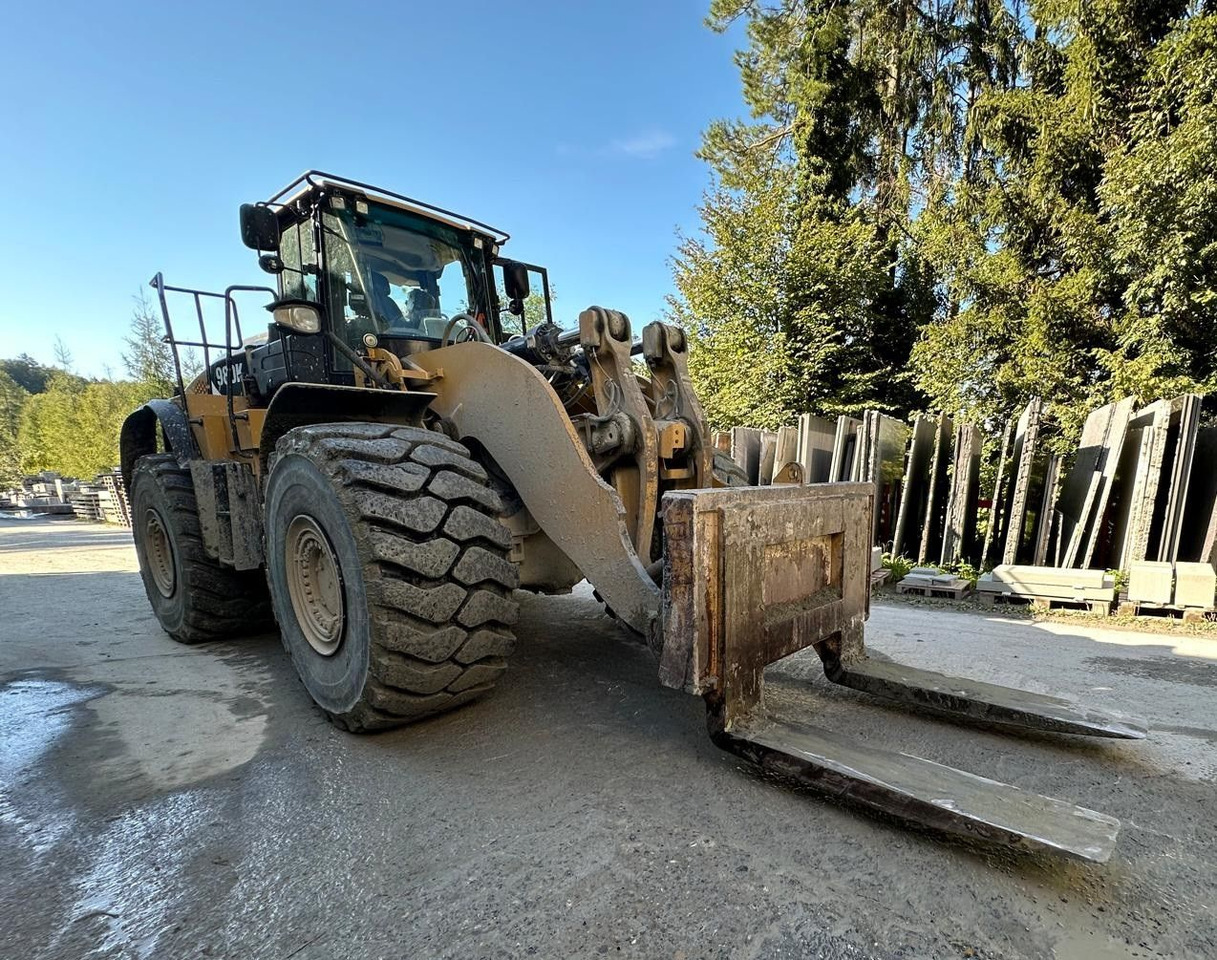 CAT 980K Block Handler,Bucket + forks,Schaufel+Gabel - Ratinis krautuvas: foto 2 CAT 980K Block Handler,Bucket + forks,Schaufel+Gabel - Ratinis krautuvas: foto 2