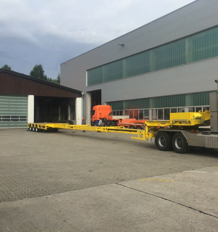 Faymonville STZ-3WAAA, 49.5ton, teleskopierbar - Žemo profilio platforma puspriekabė: foto 1 Faymonville STZ-3WAAA, 49.5ton, teleskopierbar - Žemo profilio platforma puspriekabė: foto 1