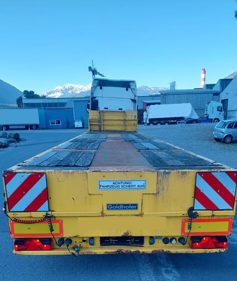 Goldhofer SPZ DL 3-36/80A, 56ton Goldhofer SPZ DL 3-36/80A, 56ton, 3m teleskop - Žemo profilio platforma puspriekabė: foto 3 Goldhofer SPZ DL 3-36/80A, 56ton Goldhofer SPZ DL 3-36/80A, 56ton, 3m teleskop - Žemo profilio platforma puspriekabė: foto 3