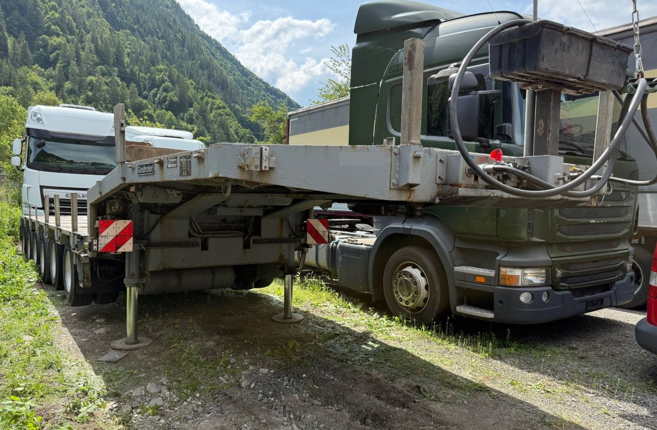 Goldhofer STZ-L6-67/80A, 94ton, verbreiterbar - Žemo profilio platforma puspriekabė: foto 1 Goldhofer STZ-L6-67/80A, 94ton, verbreiterbar - Žemo profilio platforma puspriekabė: foto 1