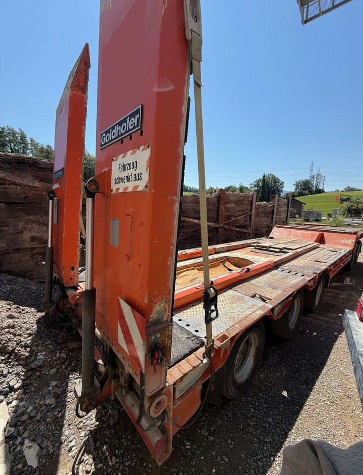 Goldhofer TZ-L 5-32/80, 44.6ton, 5 Achser gelenkt - Žemo profilio platforma priekaba: foto 3 Goldhofer TZ-L 5-32/80, 44.6ton, 5 Achser gelenkt - Žemo profilio platforma priekaba: foto 3