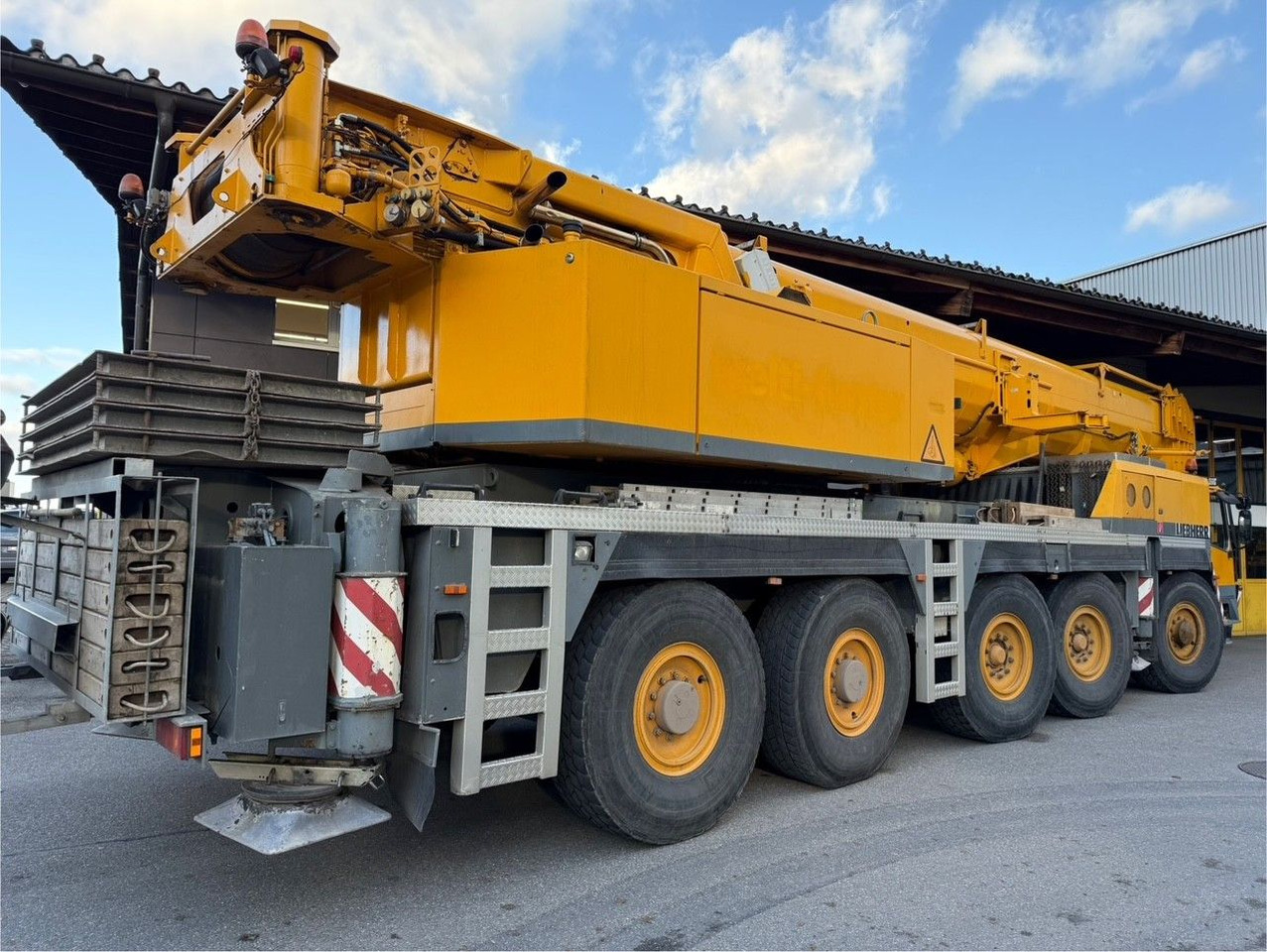 Liebherr LTM 1160/2 UTM655 10x6, FLYJIB, SWISS - Sunkvežimis su kranu: foto 4 Liebherr LTM 1160/2 UTM655 10x6, FLYJIB, SWISS - Sunkvežimis su kranu: foto 4
