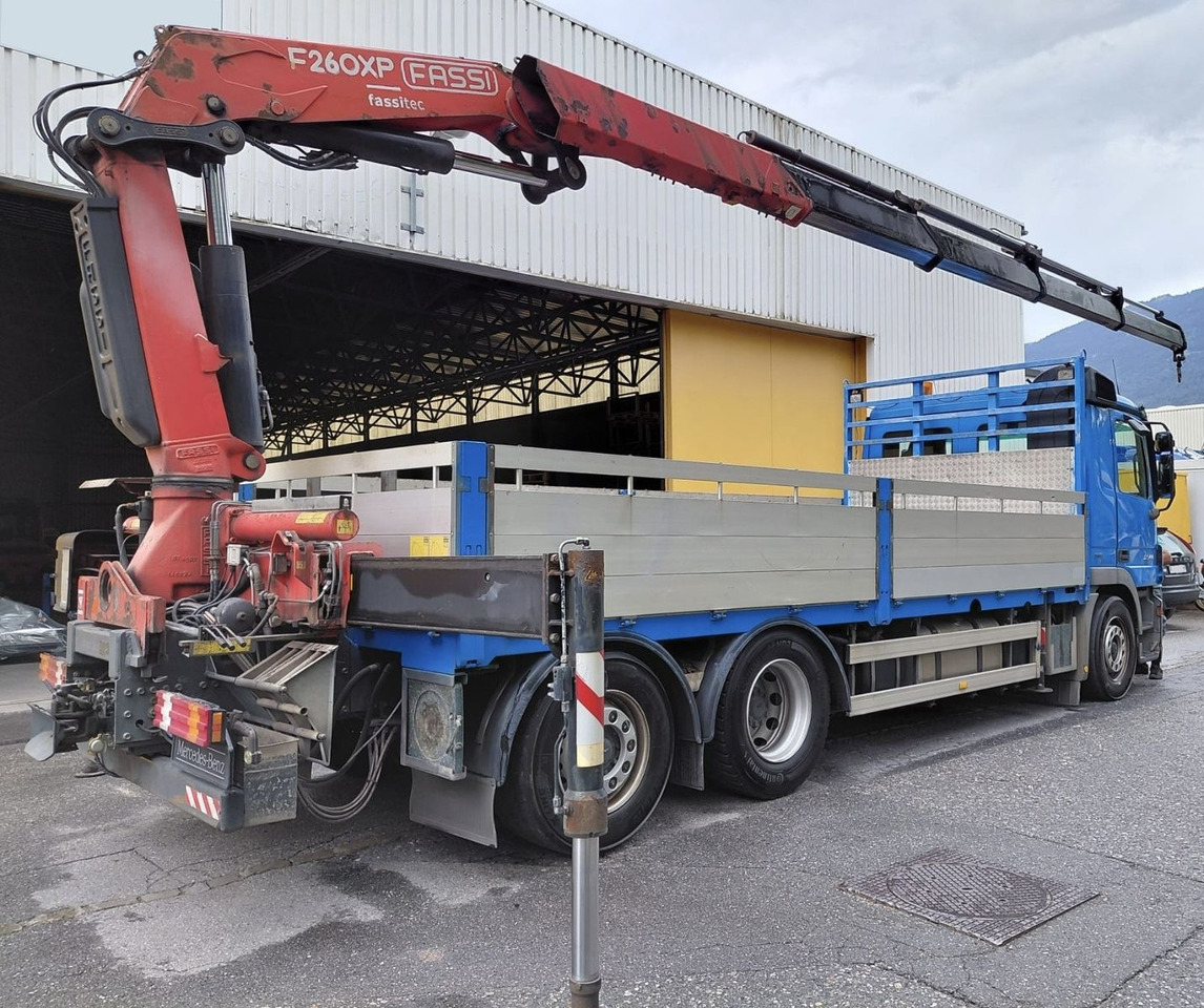 Mercedes-Benz Actros 2544 6x2, E5, EPS, Fassi F260XP, Retarder - Sunkvežimis su kranu: foto 3 Mercedes-Benz Actros 2544 6x2, E5, EPS, Fassi F260XP, Retarder - Sunkvežimis su kranu: foto 3