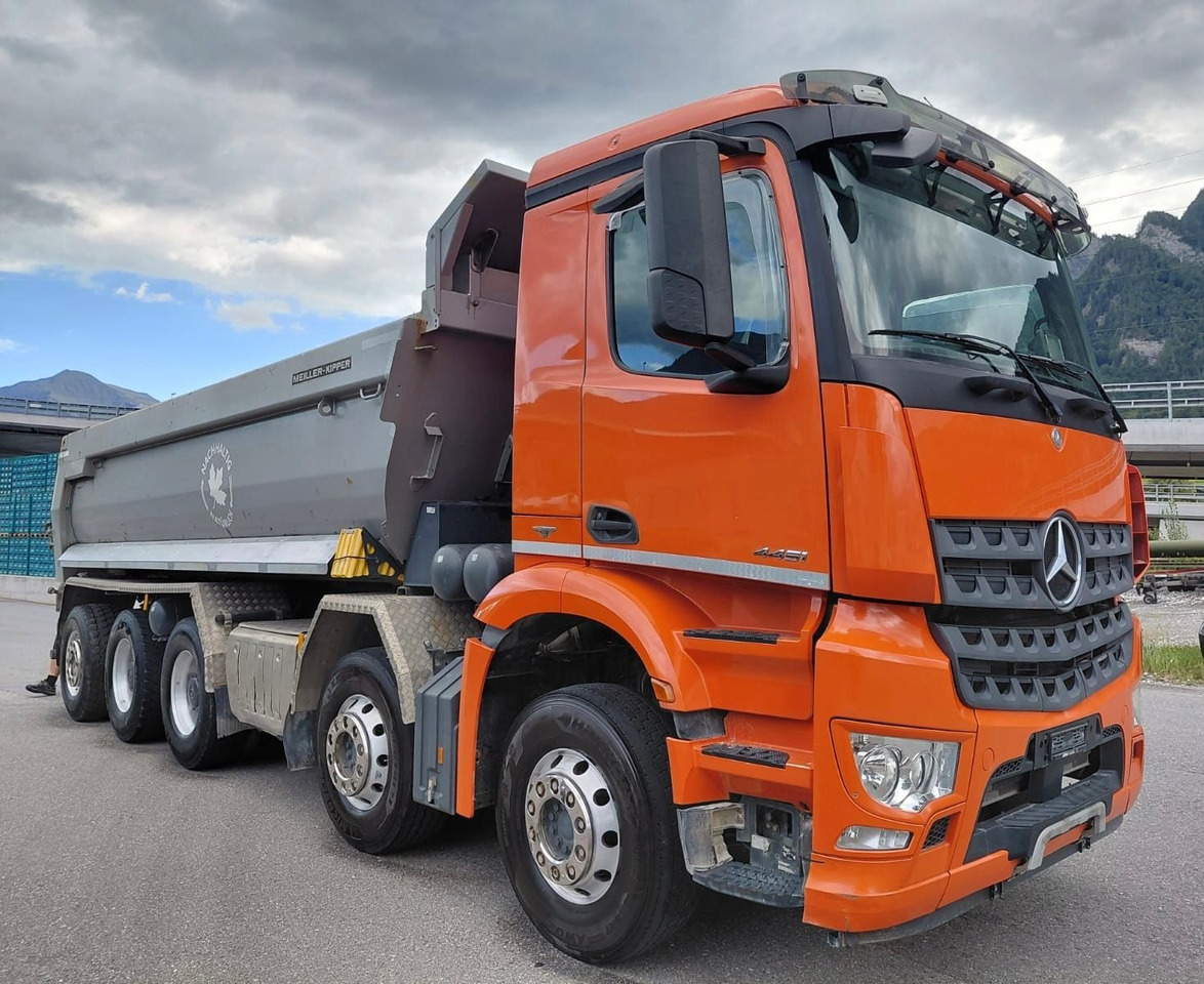 Mercedes-Benz Arocs 4451 10x4, E6, Meiller Dumper, Retarder - Savivartis sunkvežimis: foto 4 Mercedes-Benz Arocs 4451 10x4, E6, Meiller Dumper, Retarder - Savivartis sunkvežimis: foto 4