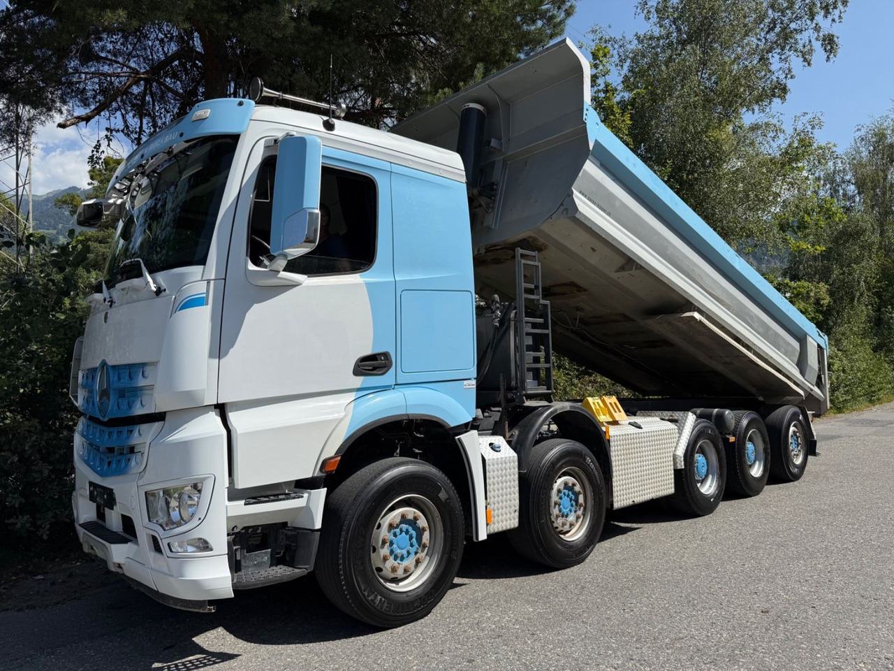 Mercedes-Benz Arocs 4451 10x4, E6, Swiss Kipper, Dumper - Savivartis sunkvežimis: foto 1 Mercedes-Benz Arocs 4451 10x4, E6, Swiss Kipper, Dumper - Savivartis sunkvežimis: foto 1
