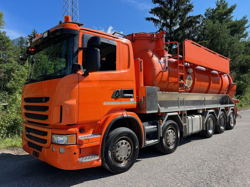Scania G480 LB 10x4 6HSA, Amphitec Vortex G2 Scania G480 LB 10x4 6HSA, Amphitec Vortex G2 - Asenizatorius: foto 1 Scania G480 LB 10x4 6HSA, Amphitec Vortex G2 Scania G480 LB 10x4 6HSA, Amphitec Vortex G2 - Asenizatorius: foto 1