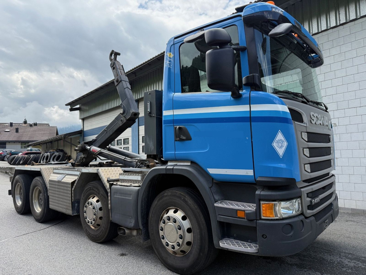 Scania G490 CB 8x4, E6, Retarder, Hiab Multilift 21ton - Hook-lift sunkvežimis: foto 2 Scania G490 CB 8x4, E6, Retarder, Hiab Multilift 21ton - Hook-lift sunkvežimis: foto 2