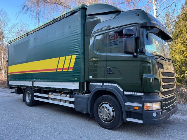 Scania R440 4x2, Euro 6, Ladebordwand, Retarder - Tentinis sunkvežimis: foto 1 Scania R440 4x2, Euro 6, Ladebordwand, Retarder - Tentinis sunkvežimis: foto 1