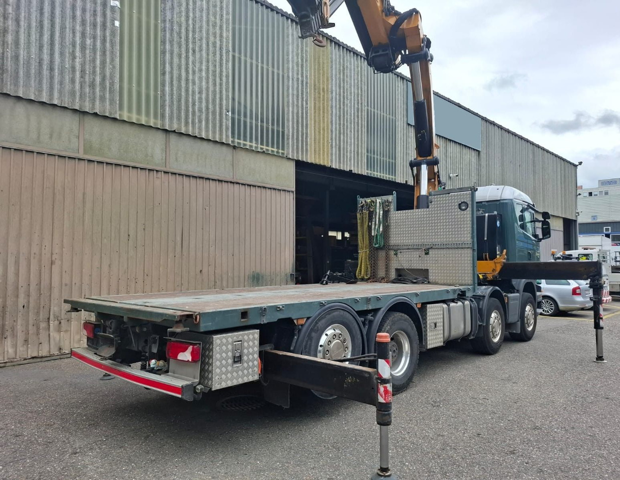Scania R500 V8 8x2, E5, Effer 585 + Flyjib - Sunkvežimis su kranu: foto 5 Scania R500 V8 8x2, E5, Effer 585 + Flyjib - Sunkvežimis su kranu: foto 5