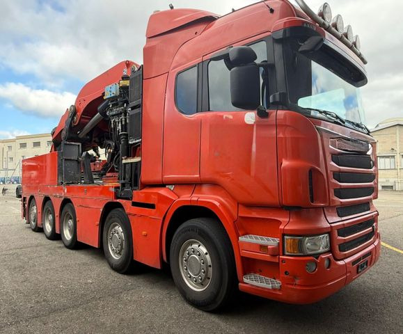 Scania R500 V8 LB10x4, E5, Effer 1750 8S, FLYJIB, 44m - Sunkvežimis su kranu: foto 4 Scania R500 V8 LB10x4, E5, Effer 1750 8S, FLYJIB, 44m - Sunkvežimis su kranu: foto 4