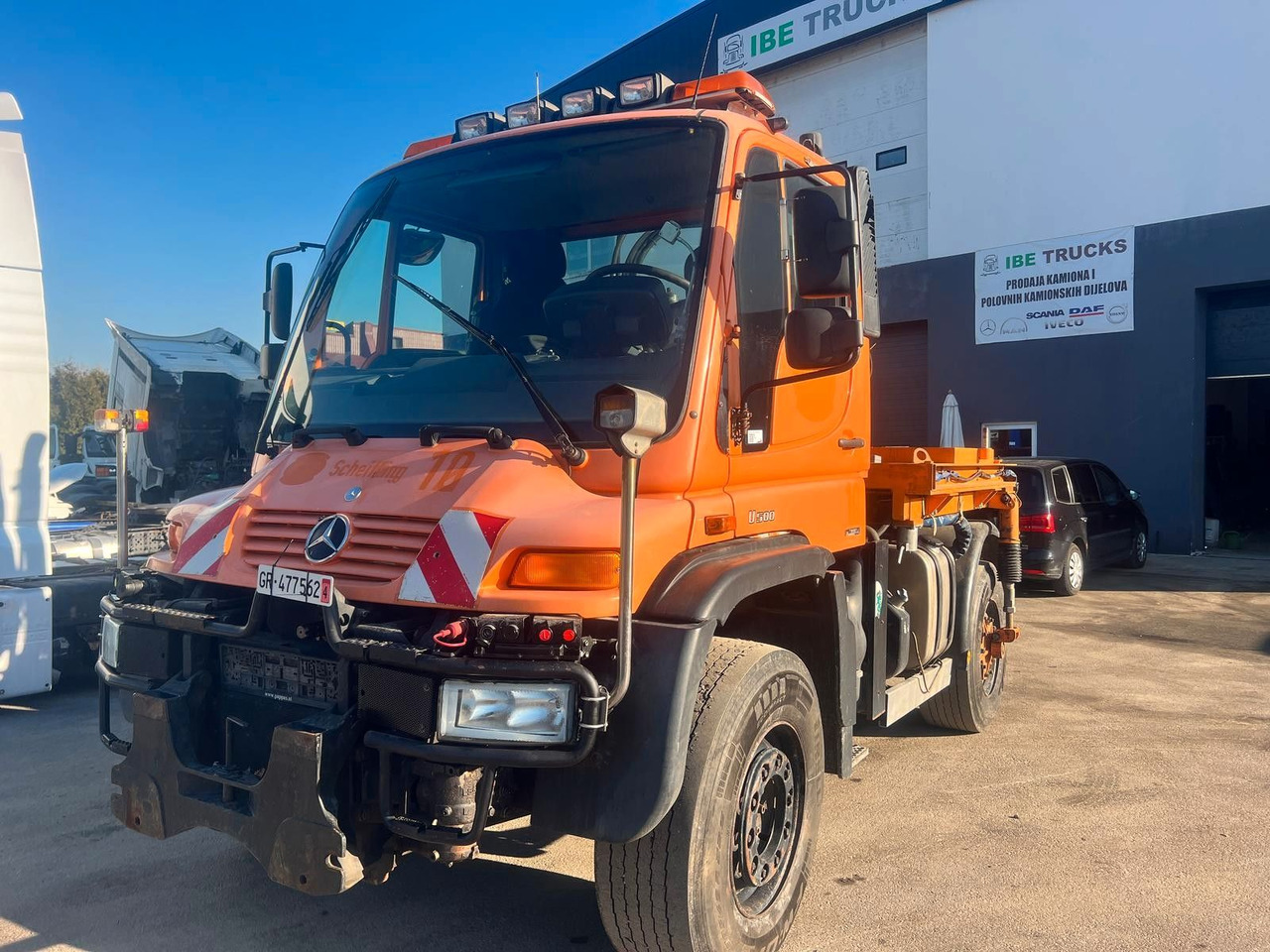 Unimog U500 4x4, Boeschungsmaehwerk Mulag - Sunkvežimis: foto 2 Unimog U500 4x4, Boeschungsmaehwerk Mulag - Sunkvežimis: foto 2