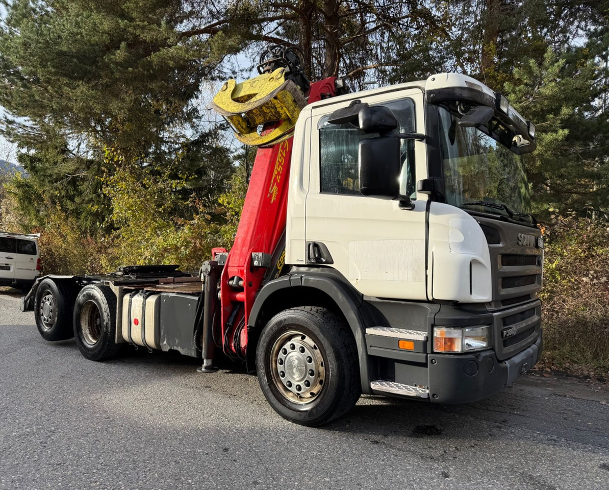 Scania P380 LB 6x2,E4,Palfinger Epsilon E165Z Plus,Kran - Vilkikas: foto 1 Scania P380 LB 6x2,E4,Palfinger Epsilon E165Z Plus,Kran - Vilkikas: foto 1
