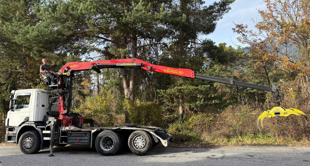 Scania P380 LB 6x2,E4,Palfinger Epsilon E165Z Plus,Kran - Vilkikas: foto 3 Scania P380 LB 6x2,E4,Palfinger Epsilon E165Z Plus,Kran - Vilkikas: foto 3