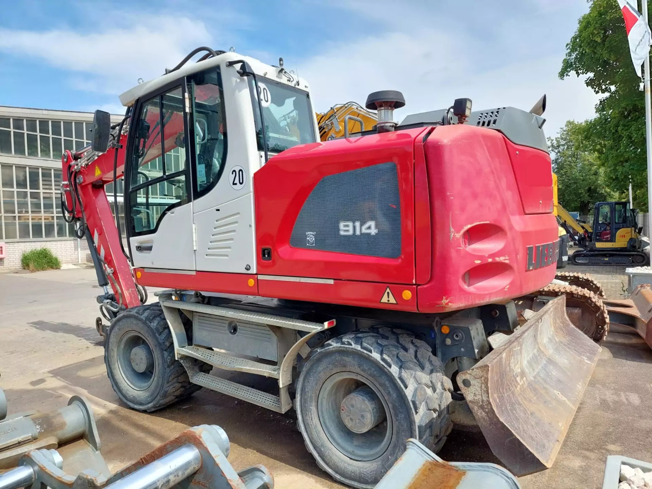 2018 Liebherr A 914 Litronic - Ratinis ekskavatorius: foto 4 2018 Liebherr A 914 Litronic - Ratinis ekskavatorius: foto 4