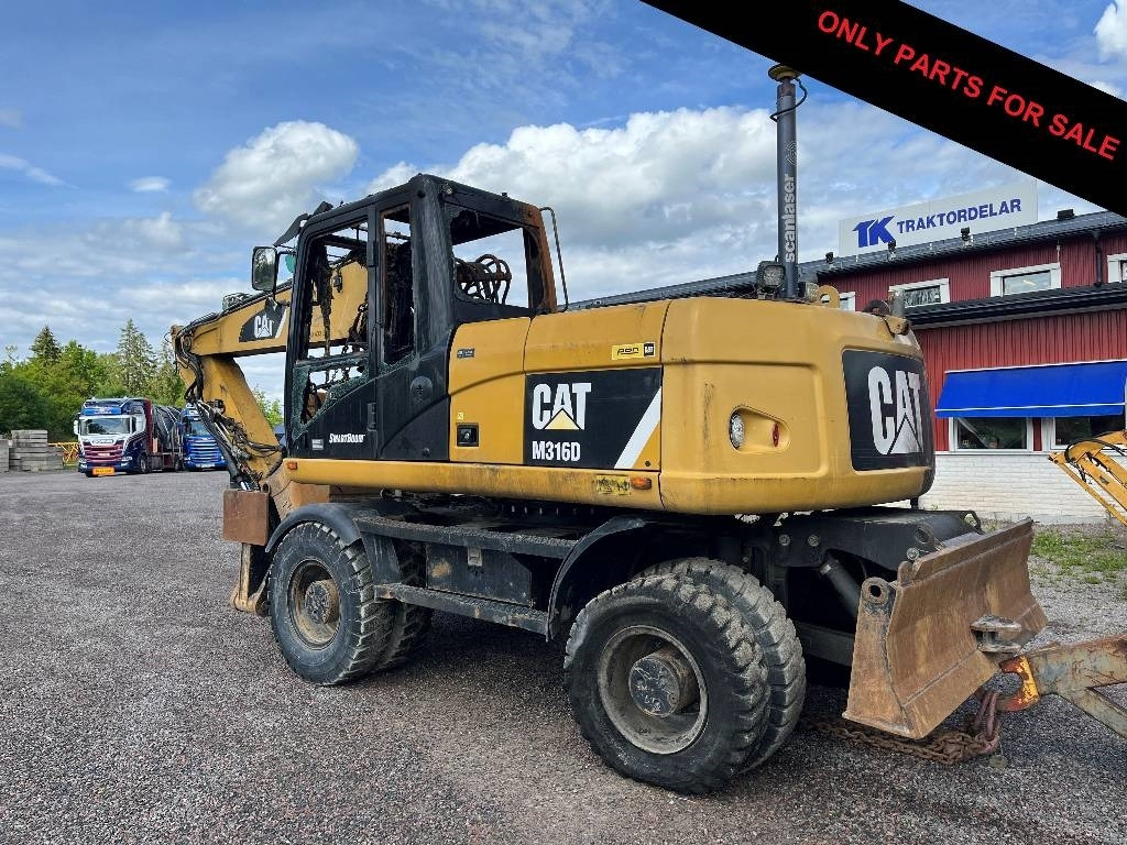 CAT 316D Dismantled: only spare parts - Ratinis ekskavatorius: foto 1 CAT 316D Dismantled: only spare parts - Ratinis ekskavatorius: foto 1