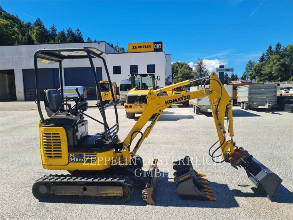 Komatsu PC14R HS - Vikšrinis ekskavatorius: foto 2 Komatsu PC14R HS - Vikšrinis ekskavatorius: foto 2