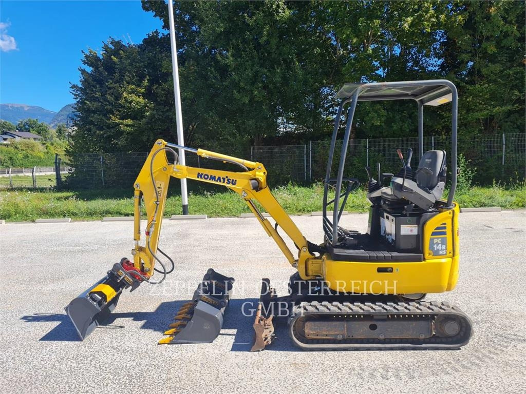 Komatsu PC14R HS - Vikšrinis ekskavatorius: foto 1 Komatsu PC14R HS - Vikšrinis ekskavatorius: foto 1