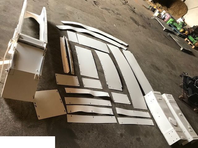 Atsarginės dalys - Derliaus nuėmimo kombainas Claas Jaguar 930 950 980 - Tunel /  Rura Wyrzutu: foto 8
