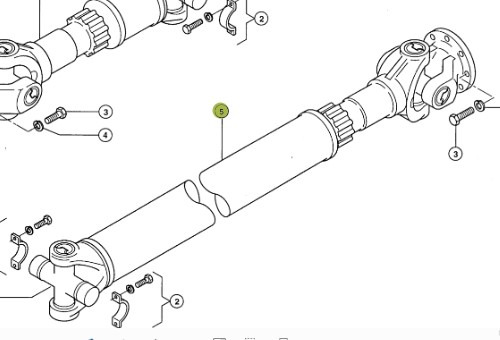 CLAAS TARGO K70 Wałek Przegubowy CZĘŚCI 0003148784 00 0314 878 4 - Transmisija - Krovimo technika: foto 1 CLAAS TARGO K70 Wałek Przegubowy CZĘŚCI 0003148784 00 0314 878 4 - Transmisija - Krovimo technika: foto 1