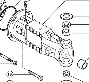 CLAAS Targo K70 Obudowa Przedniej Osi Pochwa 0003199890 00 0319 989 0 - Ašis ir dalys - Krovimo technika: foto 1 CLAAS Targo K70 Obudowa Przedniej Osi Pochwa 0003199890 00 0319 989 0 - Ašis ir dalys - Krovimo technika: foto 1