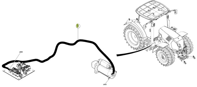Claas Arion 550-520 650-620 - kabel wiązka elektryczna 0021503002 - Kabeliai/ Laidai - Traktorius: foto 4 Claas Arion 550-520 650-620 - kabel wiązka elektryczna 0021503002 - Kabeliai/ Laidai - Traktorius: foto 4