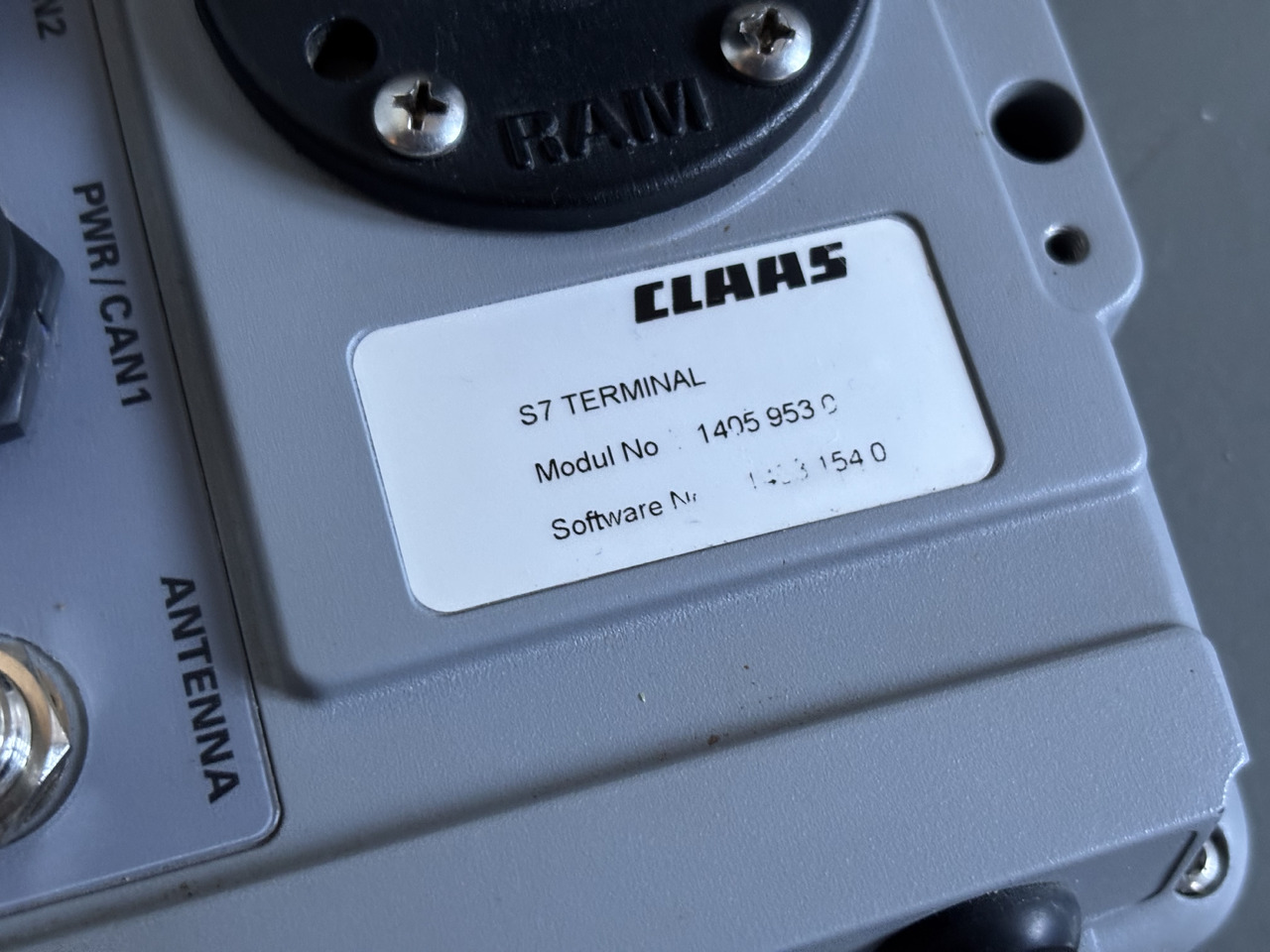 Claas Terminal S7 Omnistar 14059530 1405 953 0 - Navigacijos sistema - Žemės ūkio technika: foto 5 Claas Terminal S7 Omnistar 14059530 1405 953 0 - Navigacijos sistema - Žemės ūkio technika: foto 5