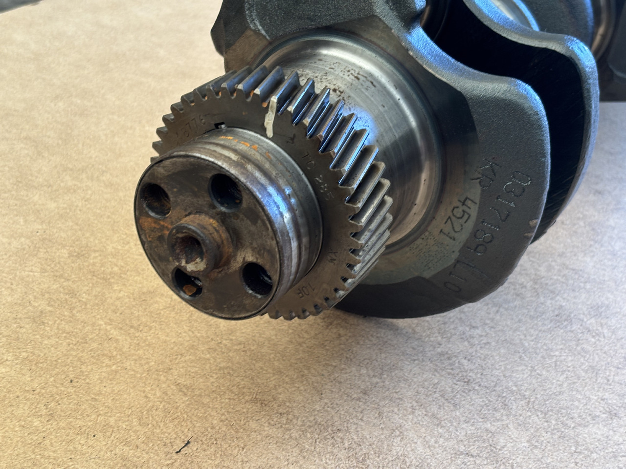 Cummins 6CT8.3 Wał korbowy silnika / CASE J917443 J918986 3918986 3917443 - Alkūninis velenas - Žemės ūkio technika: foto 1 Cummins 6CT8.3 Wał korbowy silnika / CASE J917443 J918986 3918986 3917443 - Alkūninis velenas - Žemės ūkio technika: foto 1