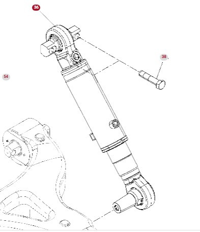 Fendt 930 933 936 939 942 GEN 7 Siłownik Zawieszenia Dolnego Amortyzator CZĘŚCI H218PB0520090 - Amortizatoriai - Žemės ūkio technika: foto 1 Fendt 930 933 936 939 942 GEN 7 Siłownik Zawieszenia Dolnego Amortyzator CZĘŚCI H218PB0520090 - Amortizatoriai - Žemės ūkio technika: foto 1