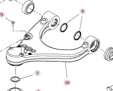 Fendt Vario 1038 1042 1046 1050 GEN 3 Wahacz Kompletny Lewy Lewa Strona F530300051100 - Pakaba - Žemės ūkio technika: foto 1 Fendt Vario 1038 1042 1046 1050 GEN 3 Wahacz Kompletny Lewy Lewa Strona F530300051100 - Pakaba - Žemės ūkio technika: foto 1