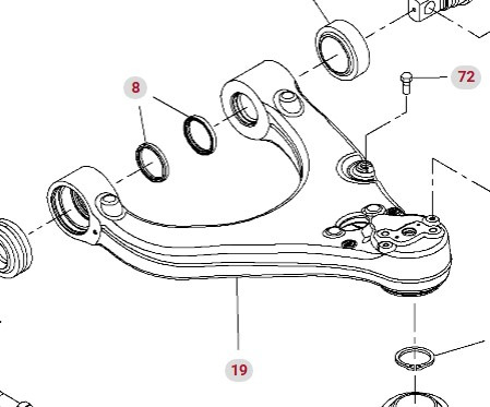 Fendt Vario 1038 1042 1046 1050 GEN 3 Wahacz Kompletny Prawy Prawa Strona F530300051090 - Reaktyvinė traukė - Žemės ūkio technika: foto 1 Fendt Vario 1038 1042 1046 1050 GEN 3 Wahacz Kompletny Prawy Prawa Strona F530300051090 - Reaktyvinė traukė - Žemės ūkio technika: foto 1