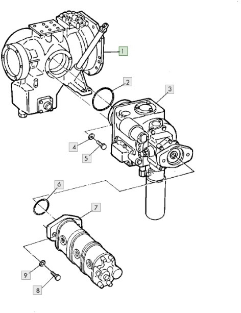 John Deere CTS 9600 - pompa hydrauliczna AH161250 - Hidraulinis siurblys - Žemės ūkio technika: foto 1 John Deere CTS 9600 - pompa hydrauliczna AH161250 - Hidraulinis siurblys - Žemės ūkio technika: foto 1