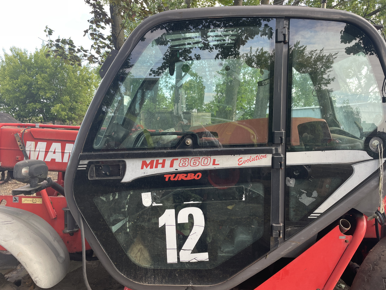 Manitou MHT 860 - części - błotniki drzwi kabina - Durys ir dalys - Žemės ūkio technika: foto 1 Manitou MHT 860 - części - błotniki drzwi kabina - Durys ir dalys - Žemės ūkio technika: foto 1