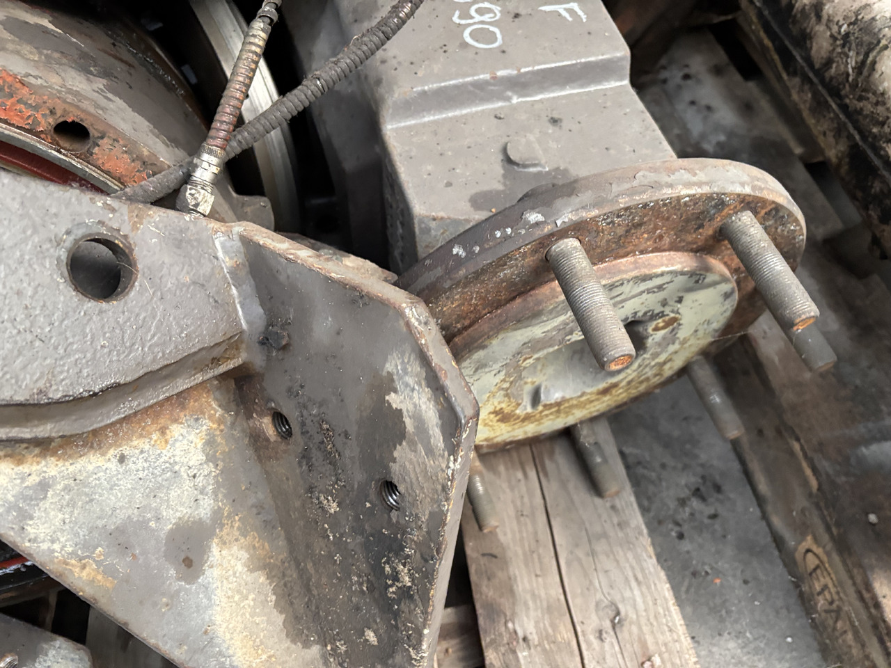 Stabdžių dalys - Žemės ūkio technika Massey Ferguson 3690 Tłok Hamulcowy 3617620M2: foto 6