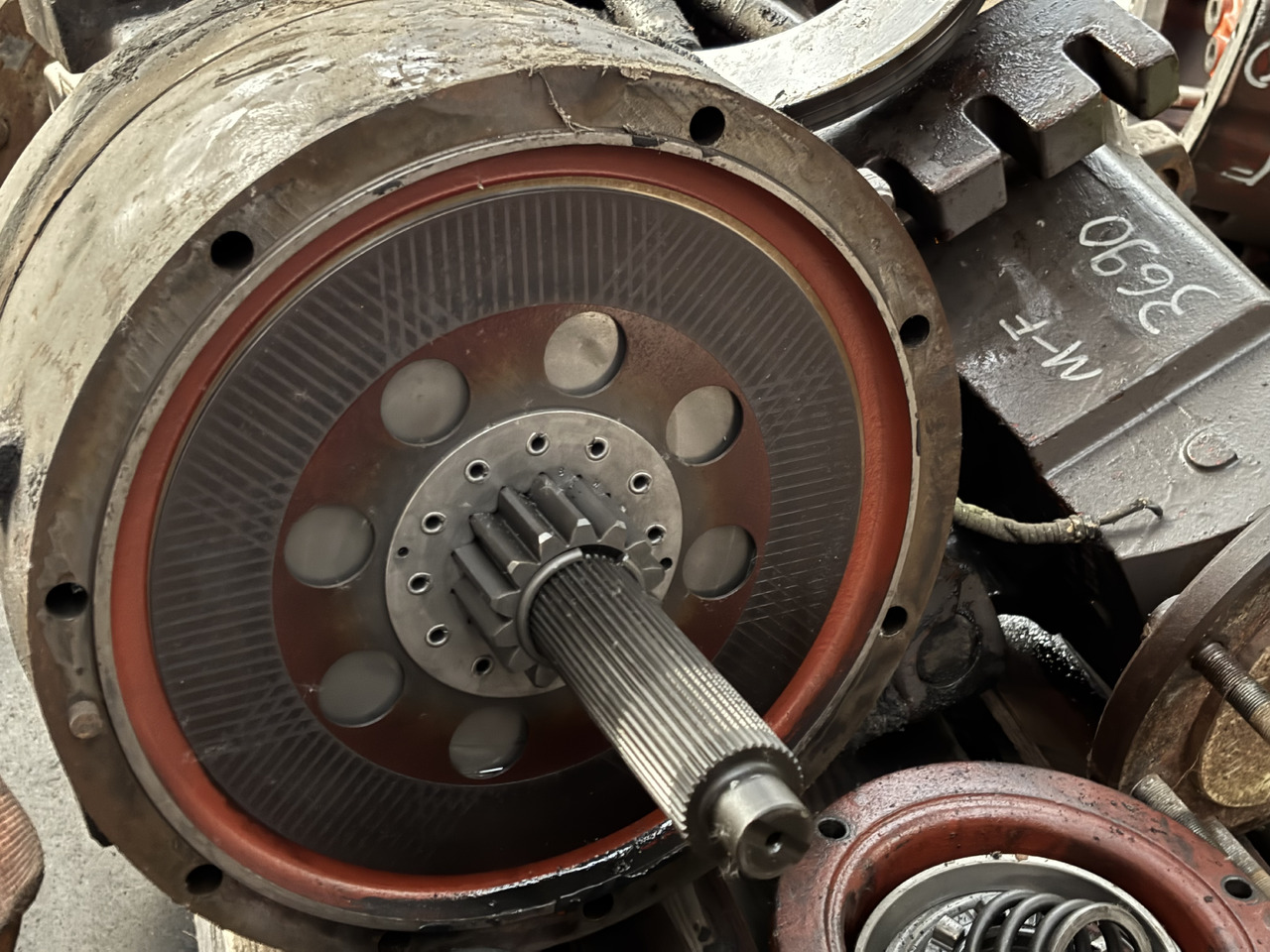 Stabdžių dalys - Žemės ūkio technika Massey Ferguson 3690 Tłok Hamulcowy 3617620M2: foto 8