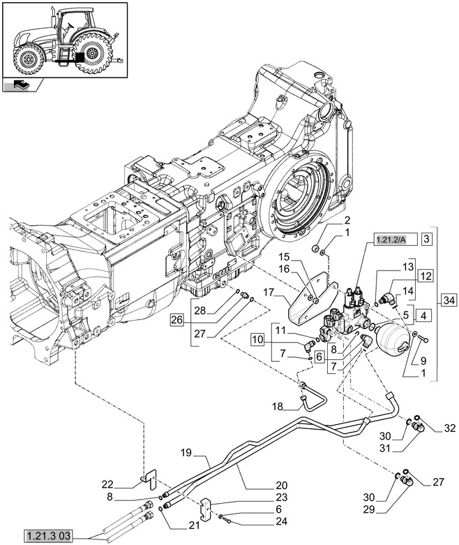 New Holland T6010 Hydroakumulator 47752042 - Hidraulika - Žemės ūkio technika: foto 1 New Holland T6010 Hydroakumulator 47752042 - Hidraulika - Žemės ūkio technika: foto 1