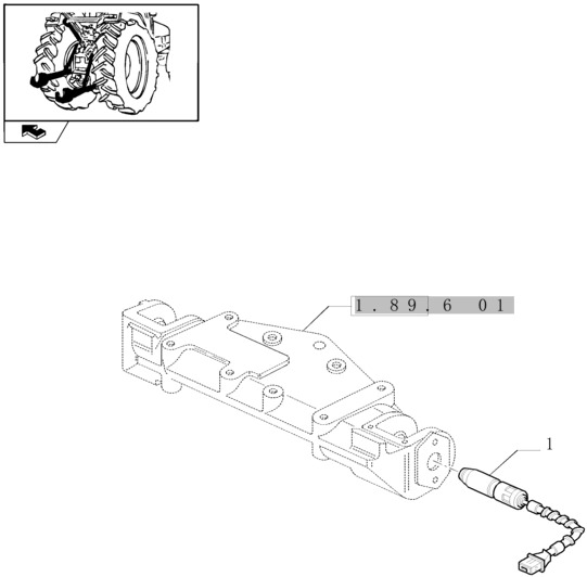 New Holland T6010 T6070 Czujnik 87661289 - Jutiklis - Žemės ūkio technika: foto 1 New Holland T6010 T6070 Czujnik 87661289 - Jutiklis - Žemės ūkio technika: foto 1