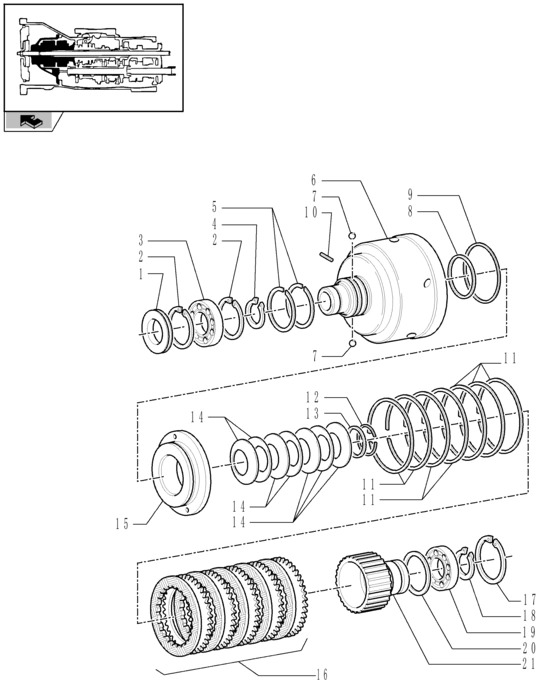 New Holland T6010 T7230 Obudowa sprzęgła 87315038 - Sankaba ir dalys - Žemės ūkio technika: foto 1 New Holland T6010 T7230 Obudowa sprzęgła 87315038 - Sankaba ir dalys - Žemės ūkio technika: foto 1