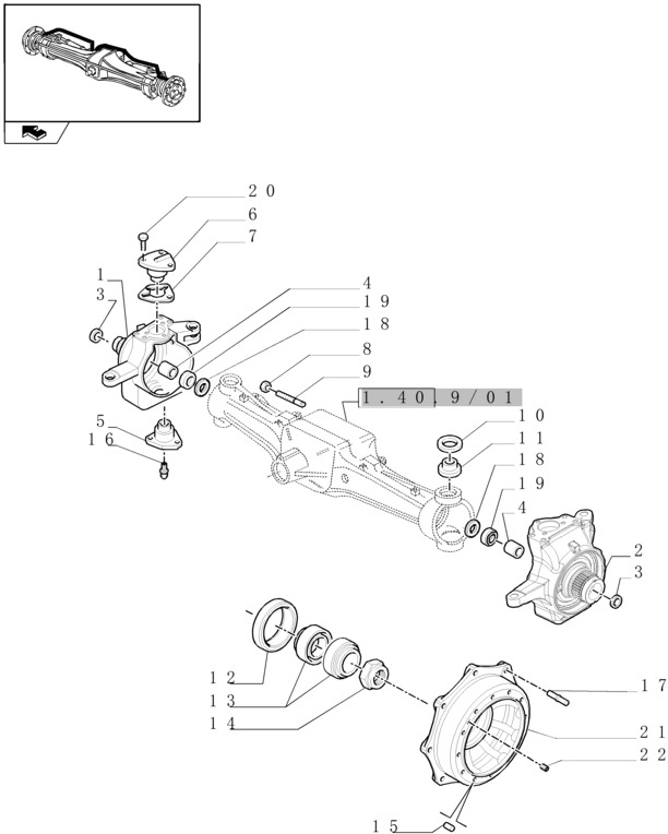 New Holland T6010 Zwrotnica 87313339 - Stupica - Žemės ūkio technika: foto 1 New Holland T6010 Zwrotnica 87313339 - Stupica - Žemės ūkio technika: foto 1